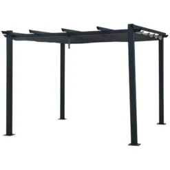 Happy Garden Pergola CASSIS - Grijs - Aluminium
