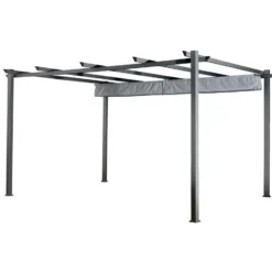 Happy Garden Pergola CASSIS - Grijs - Aluminium