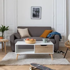 Happy Garden Salontafel FREJA - Wit - MDF
