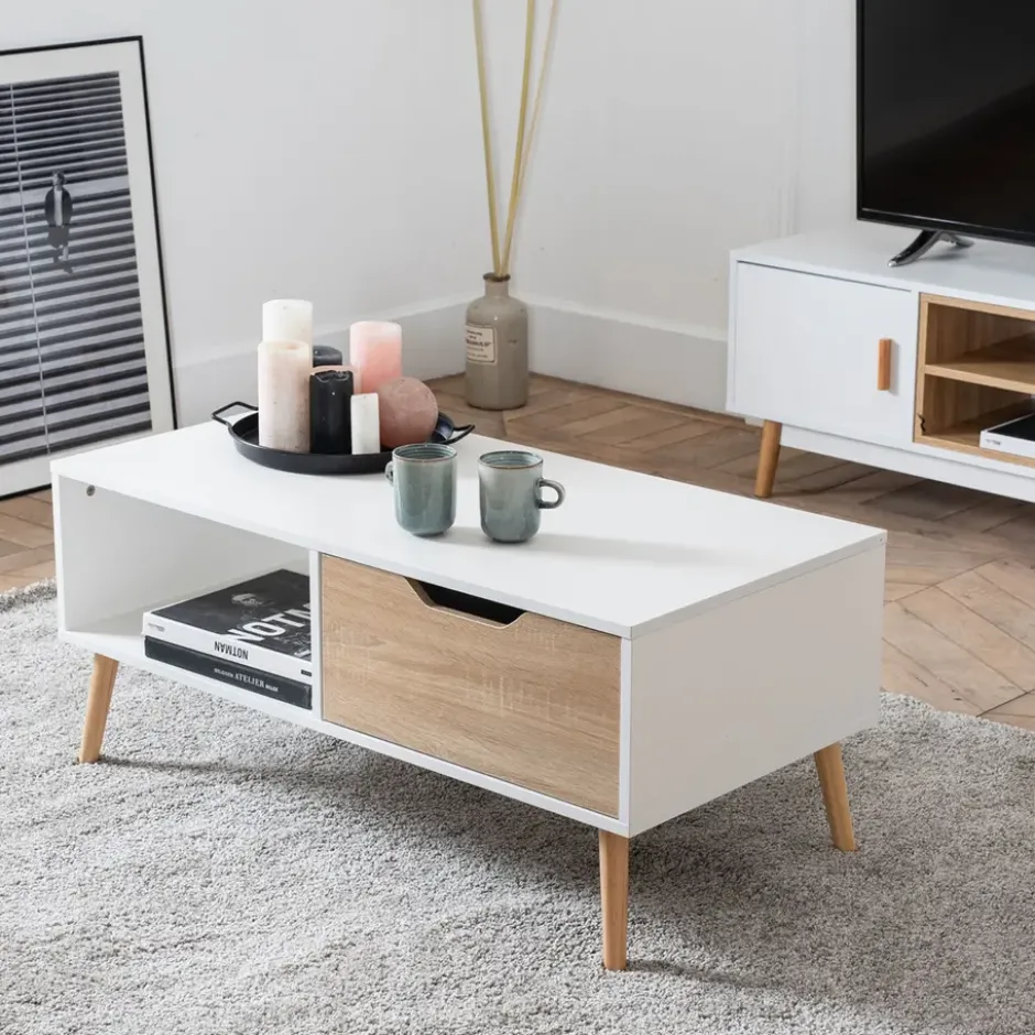 Happy Garden Salontafel FREJA - Wit - MDF