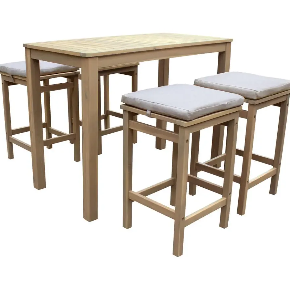 Happy Garden Staand eten ARUBA - Beige - Acacia