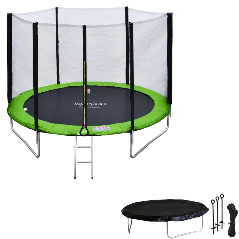 Happy Garden Trampoline - Ø 180 - Blauw