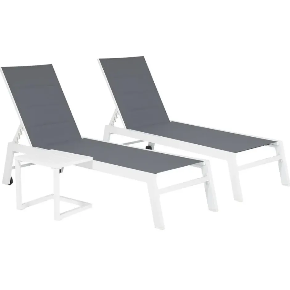 Happy Garden Transat BARBADOS - Grijs - Aluminium