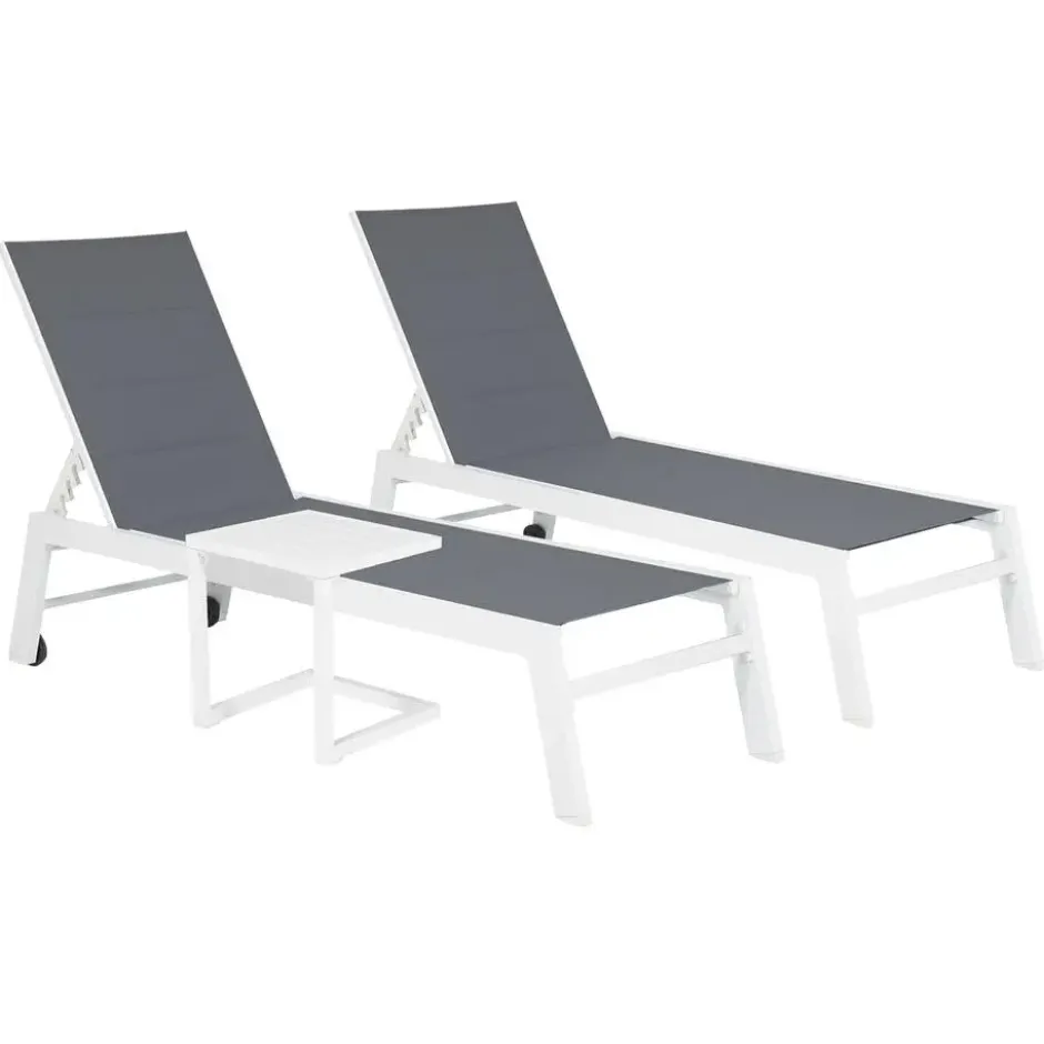 Happy Garden Transat BARBADOS - Grijs - Aluminium