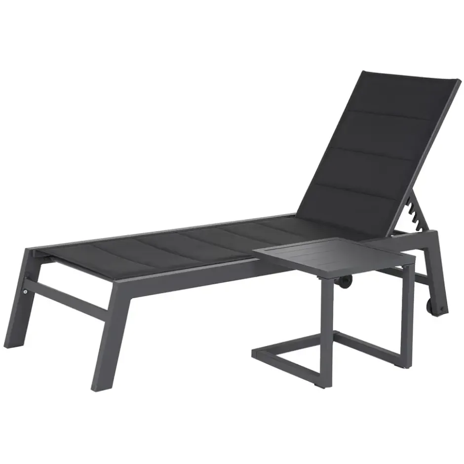 Happy Garden Transat BARBADOS - Zwart - Aluminium