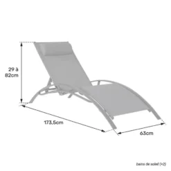 Happy Garden Transat GALAPAGOS - Bruin - Aluminium