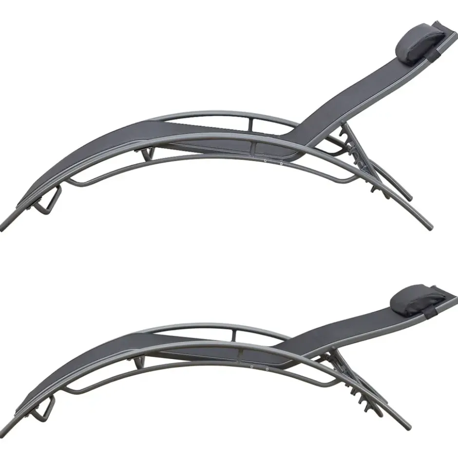 Happy Garden Transat GALAPAGOS - Grijs - Aluminium