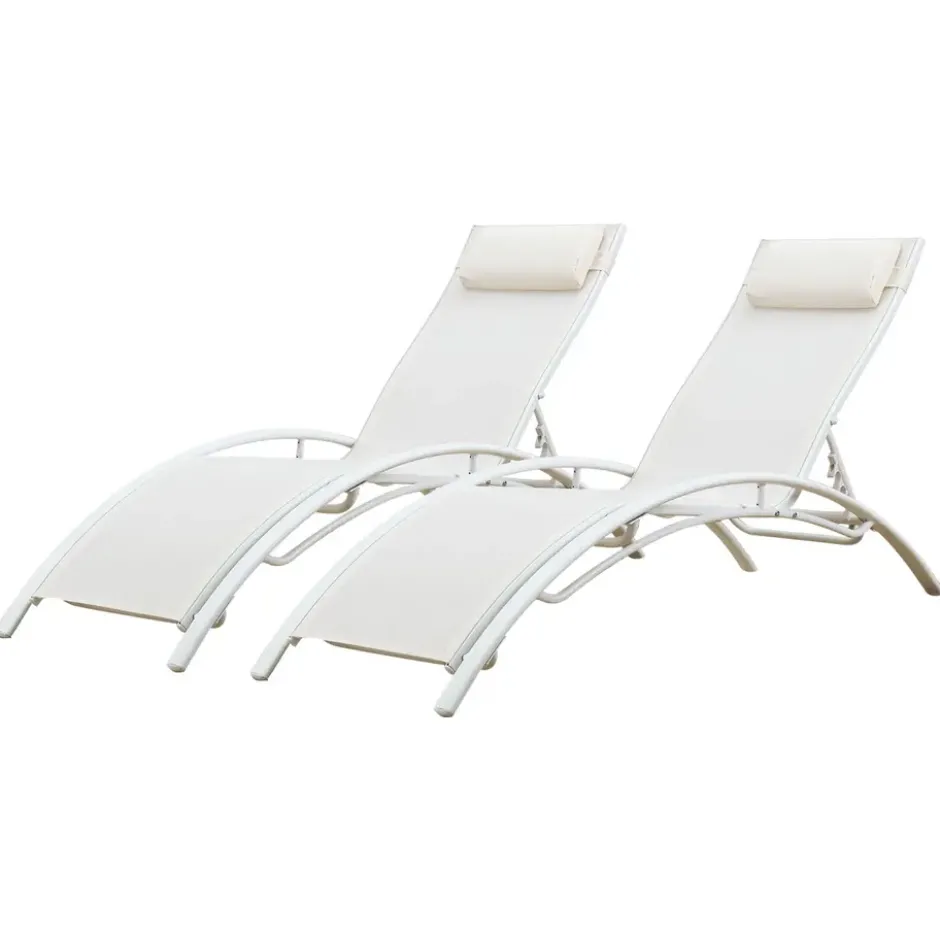 Happy Garden Transat GALAPAGOS - Wit - Aluminium