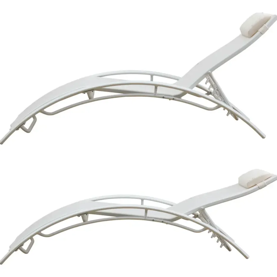 Happy Garden Transat GALAPAGOS - Wit - Aluminium
