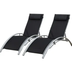 Happy Garden Transat GALAPAGOS - Zwart - Aluminium
