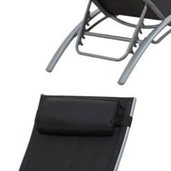 Happy Garden Transat GALAPAGOS - Zwart - Aluminium