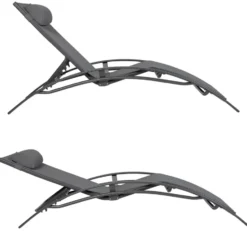 Happy Garden Transat GALAPAGOS - Grijs - Aluminium