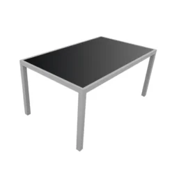 Happy Garden Tuinmeubilair BERGAMO - Grijs - Aluminium