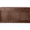 Harry - Dressoir met 3 deuren en 3 laden bruin gelakt grenen
