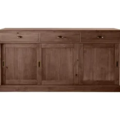 Harry - Dressoir met 3 deuren en 3 laden bruin gelakt grenen