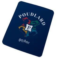 Harry Potter Fleece deken Logo - 110 x 140 cm - Polyester