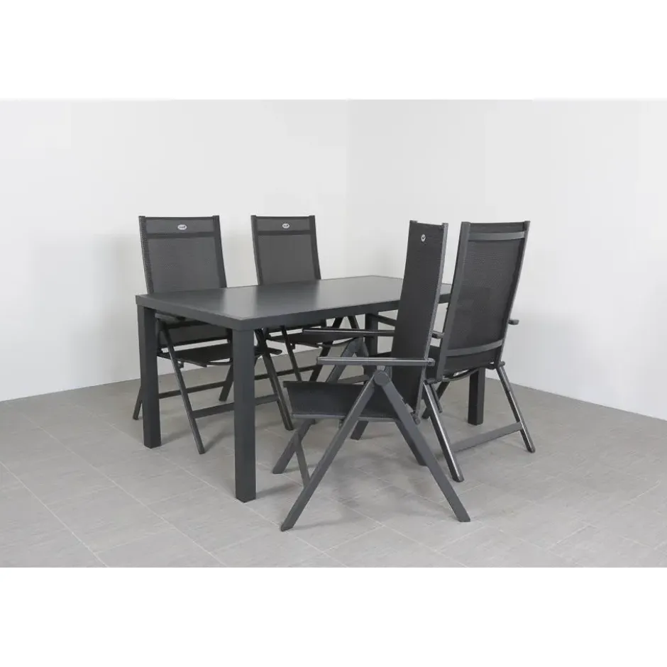 Hartman Aruba/Alma 160 cm. tuinset - 5-delig verstelbaar