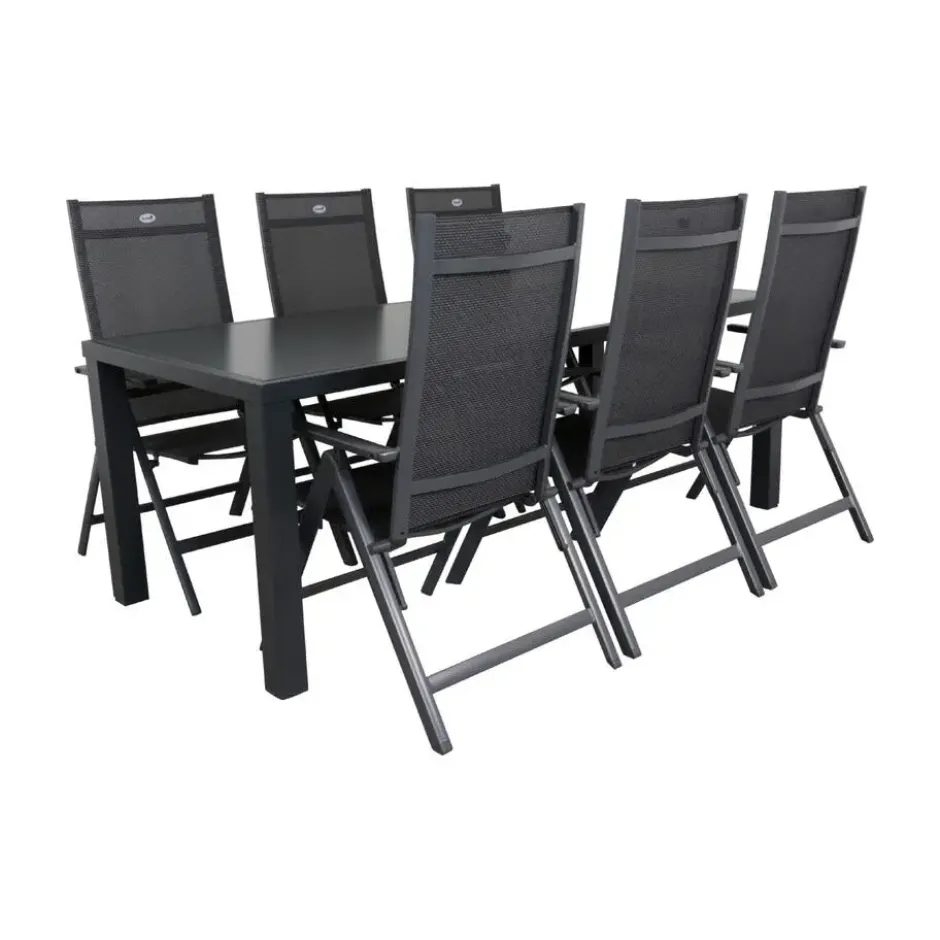 Hartman Aruba/Alma 210 cm. tuinset - 7-delig verstelbaar