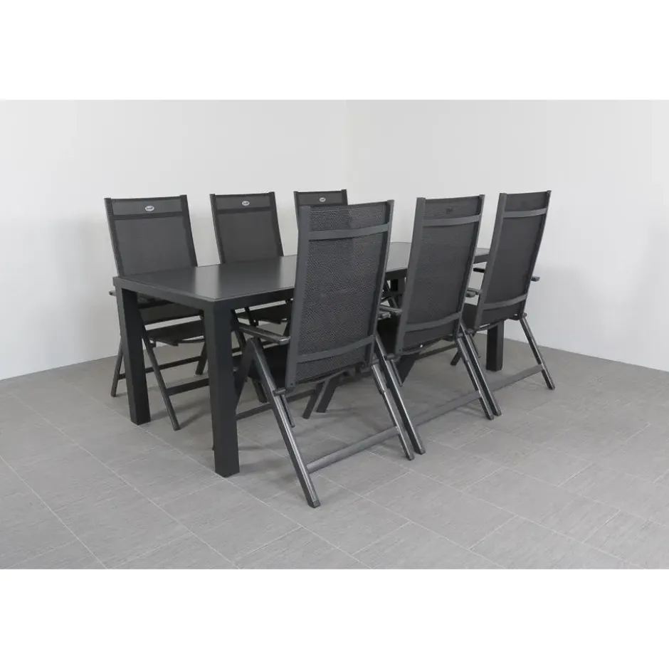 Hartman Aruba/Alma 210 cm. tuinset - 7-delig verstelbaar