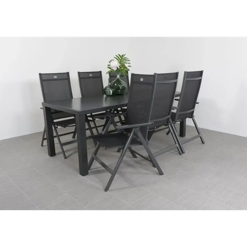 Hartman Aruba/Alma 210 cm. tuinset - 7-delig verstelbaar
