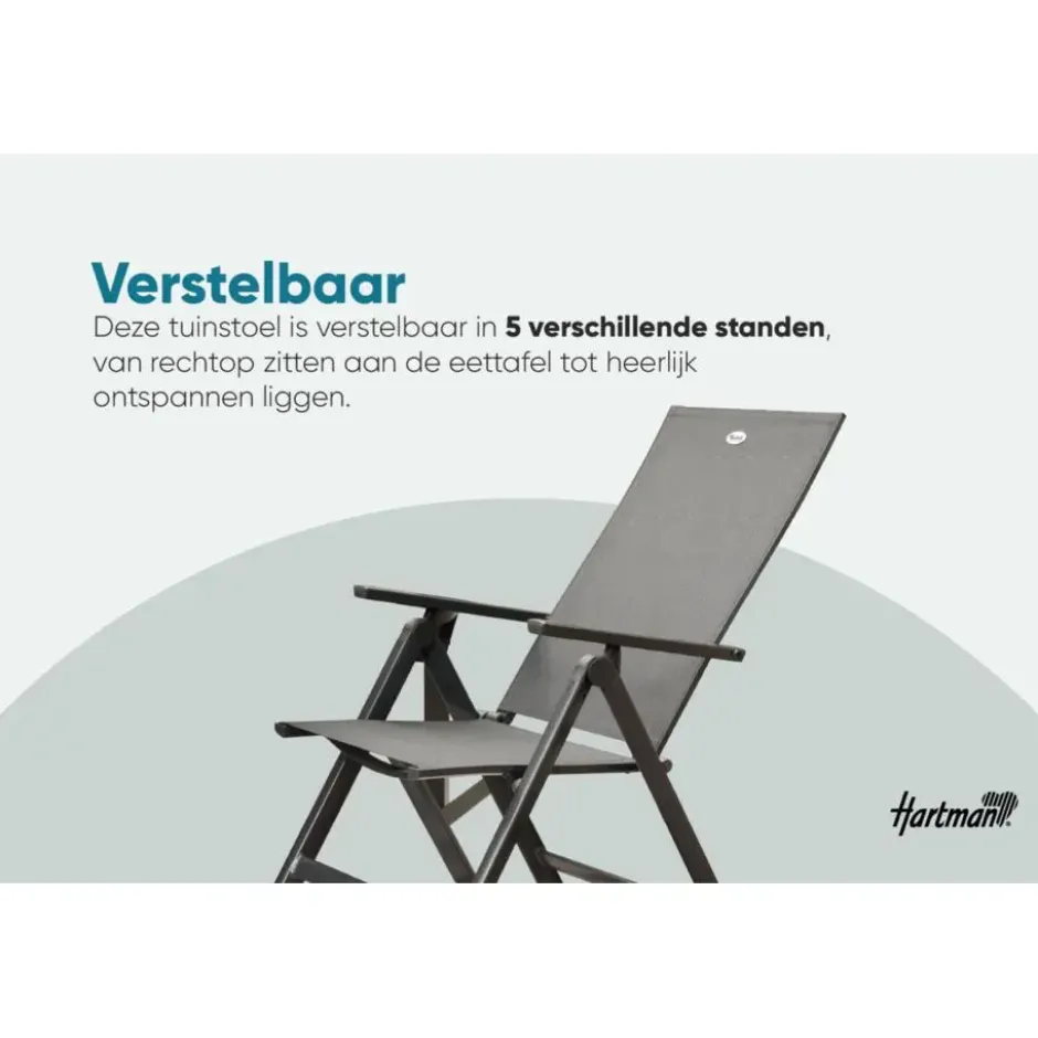 Hartman Aruba verstelbare tuinstoel