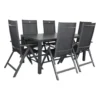 Hartman Napoli/Alma 160 cm. tuinset - 7-delig verstelbaar