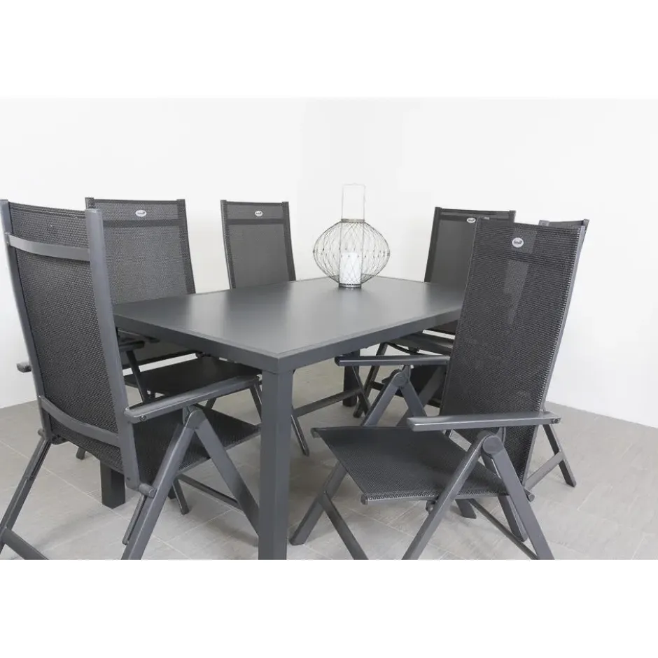 Hartman Napoli/Alma 160 cm. tuinset - 7-delig verstelbaar