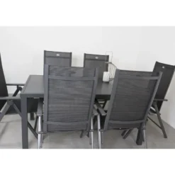 Hartman Napoli/Alma 160 cm. tuinset - 7-delig verstelbaar