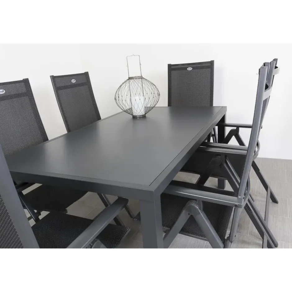 Hartman Napoli/Alma 160 cm. tuinset - 7-delig verstelbaar
