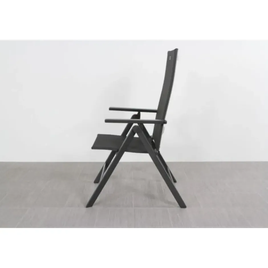 Hartman Napoli/Kings tuinset antraciet - 220x100 cm