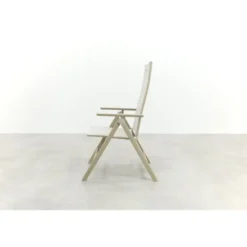 Hartman Napoli/Lena dining tuinset voor 4 personen 160x90 cm. - Latte