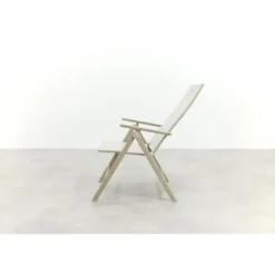 Hartman Napoli/Lena dining tuinset voor 4 personen 160x90 cm. - Latte