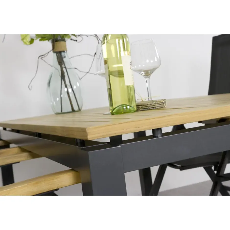 Hartman Sonata tuintafel 160x90 cm. - Teak