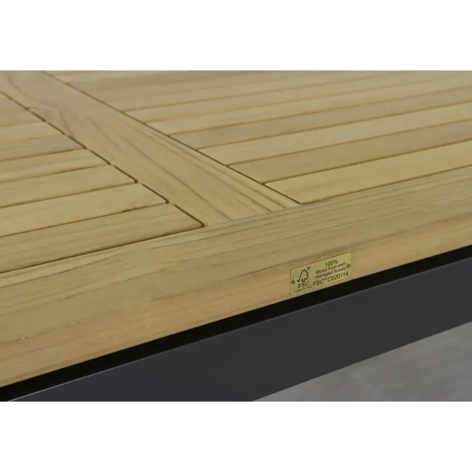 Hartman Sonata tuintafel 160x90 cm. - Teak