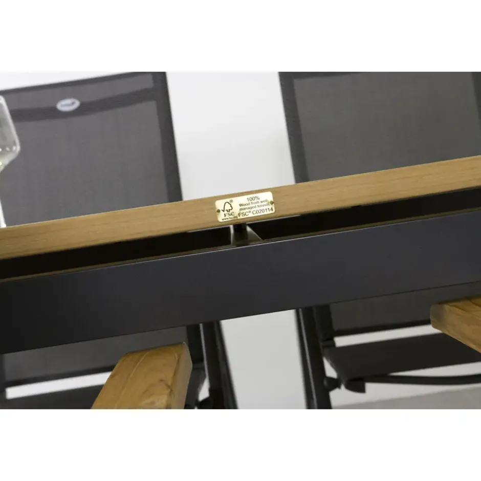 Hartman Sonata tuintafel 160x90 cm. - Teak