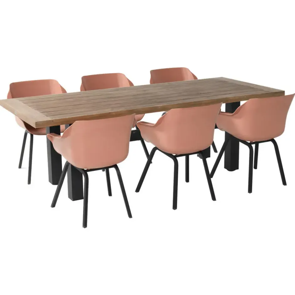 Hartman tuinset met Yasmani tuintafel Italian Terra