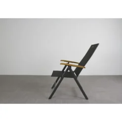 Hartman verstelbare tuinstoel Napoli - Teak armleuning