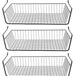 HDF Hangmand voor kast - metaal - 56 x 26 x 14 cm - zwart