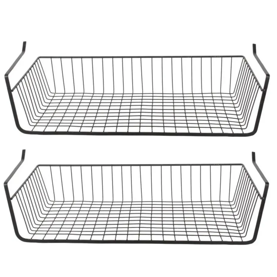 HDF Hangmand voor kast - metaal - 56 x 26 x 14 cm - zwart