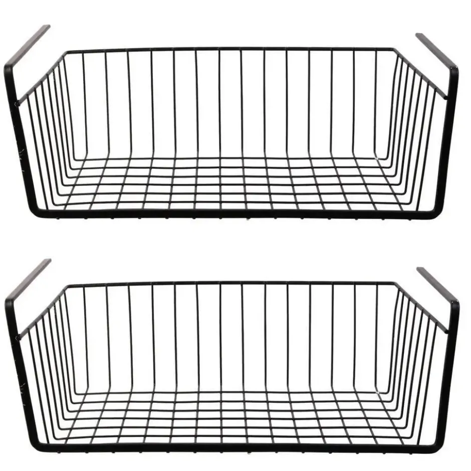 HDF Hangmand voor kast - metaal - 40 x 26 x 14 cm - zwart