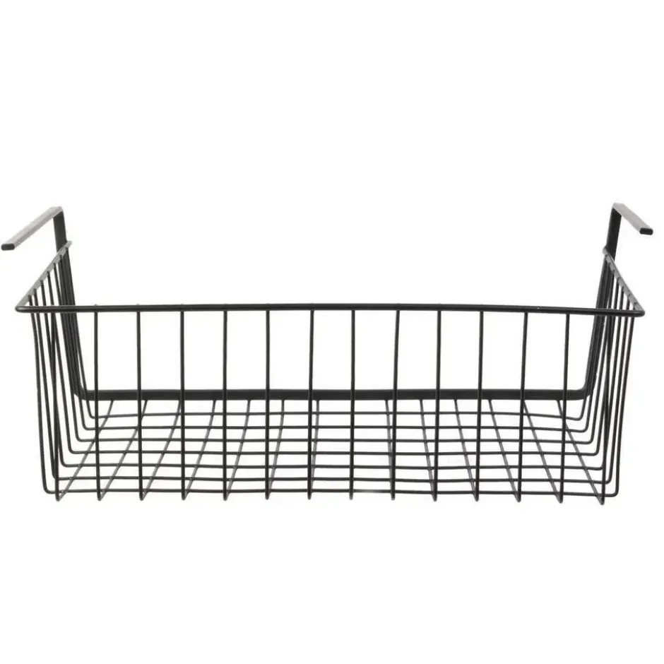 HDF Hangmand voor kast - metaal - 40 x 26 x 14 cm - zwart