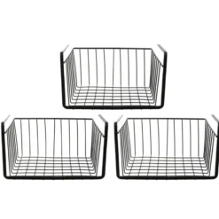 HDF Hangmand voor kast - metaal - 26 x 14 x 26 cm - zwart