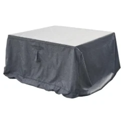 Hesperide Tuinmeubel bescherm hoes Hambo - grijs - 225x125x80 cm