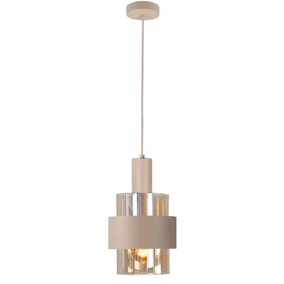 Highlight Hanglamp Marrone - beige - 18x150 cm