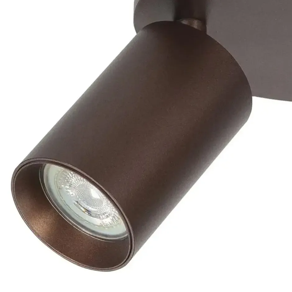 Highlight Spot Mila - 3 lichts - bruin - 25x15 cm