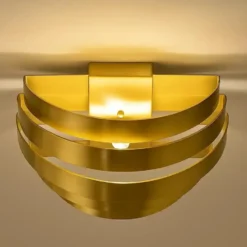 Highlight Wandlamp Scudo - brons - 12.5x12.5 cm