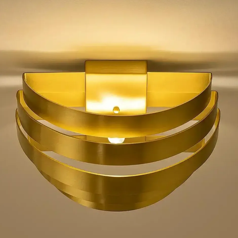 Highlight Wandlamp Scudo - brons - 12.5x12.5 cm