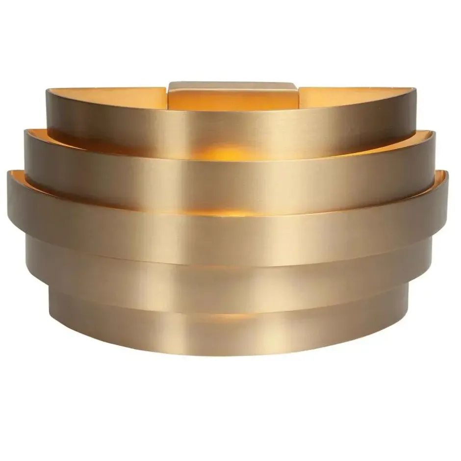 Highlight Wandlamp Scudo - brons - 12.5x12.5 cm