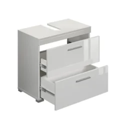 Hioshop AmandaMandoBea wastafel wit hoogglans- wit
