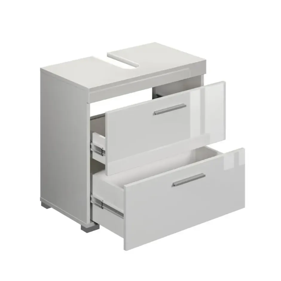 Hioshop AmandaMandoBea wastafel wit hoogglans- wit
